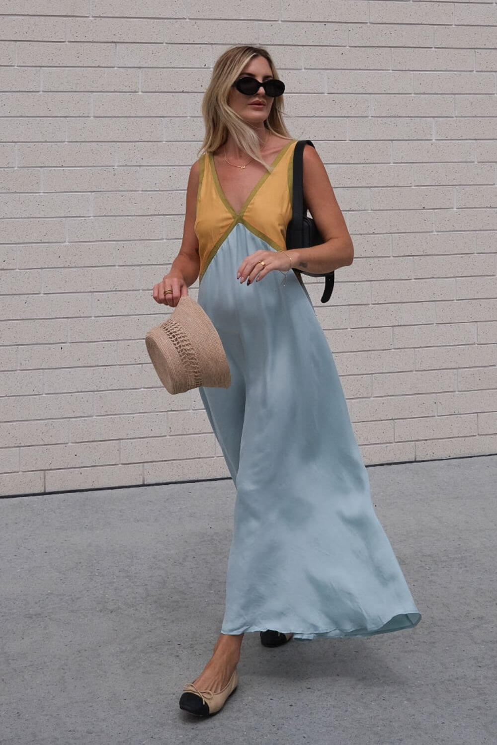 Annabelle Stretch Polyester Maxi Dress