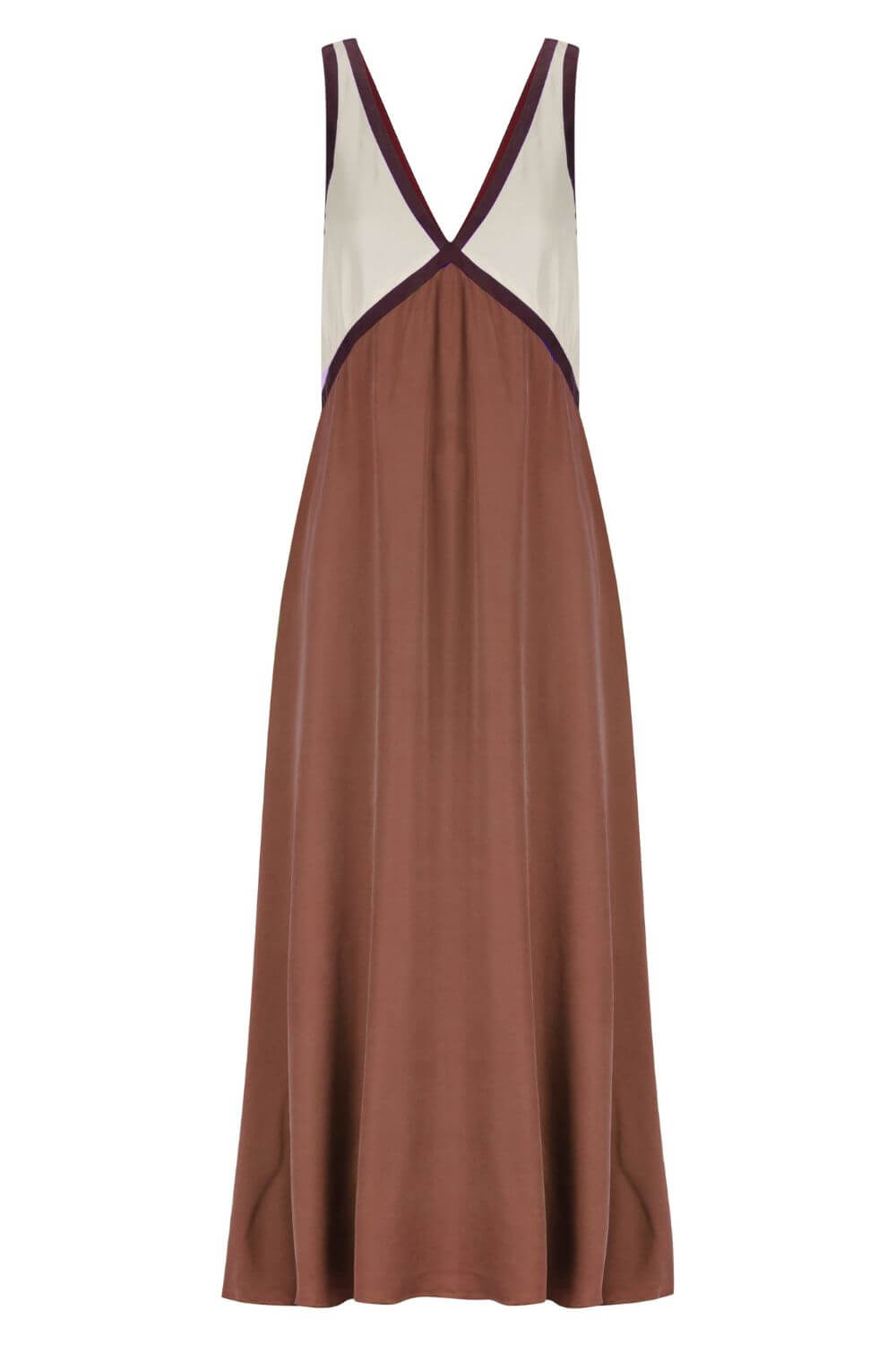 Annabelle Stretch Polyester Maxi Dress