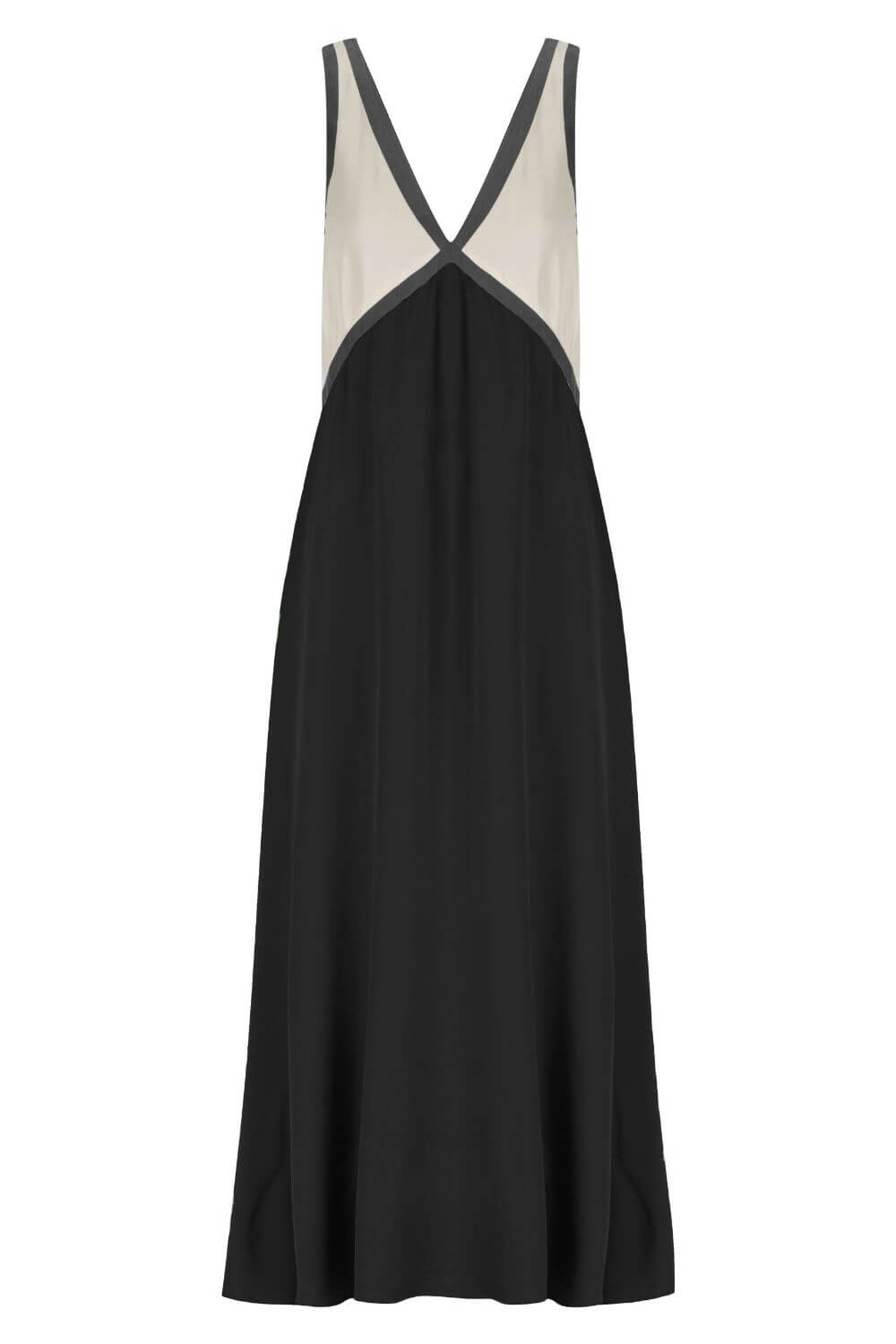 Annabelle Stretch Polyester Maxi Dress