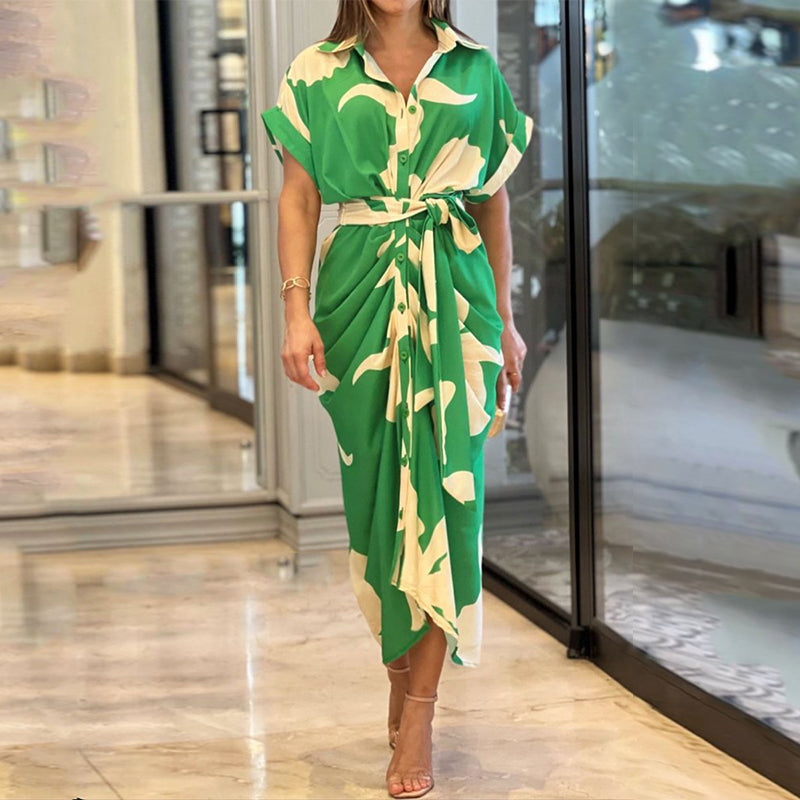 Amalia Wrap Maxi Dress
