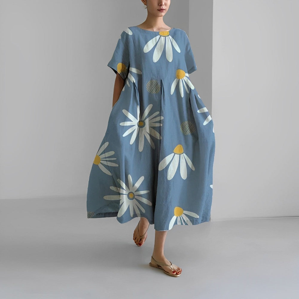 Celestine Boho Floral Dress for Romantic Style