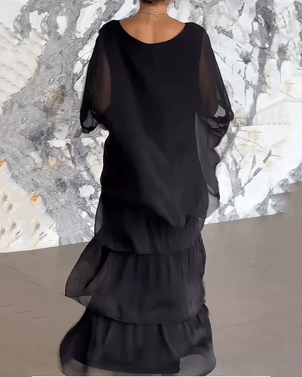 Caroline Elegant Maxi Dress for Any Occasion