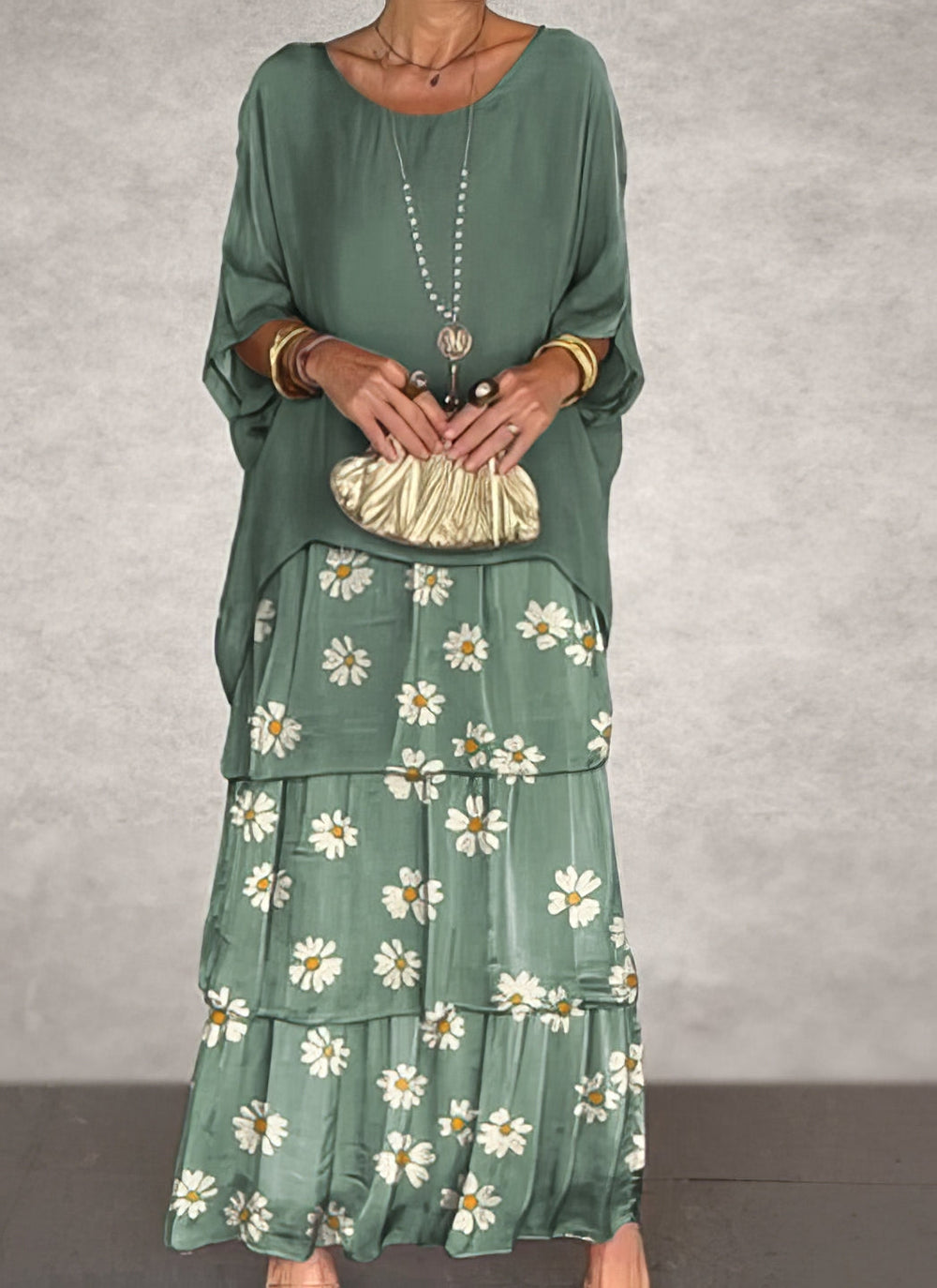 Caroline Elegant Maxi Dress for Any Occasion