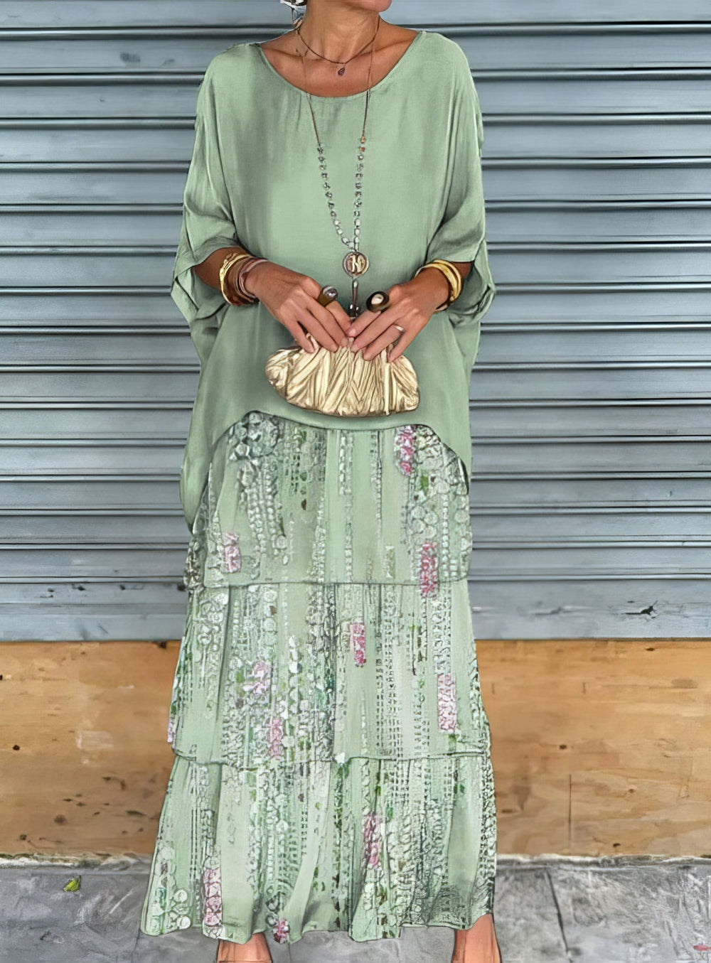 Caroline Elegant Maxi Dress for Any Occasion