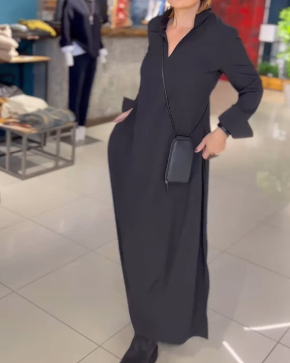 Claudia Stretch Elegant Maxi Dress