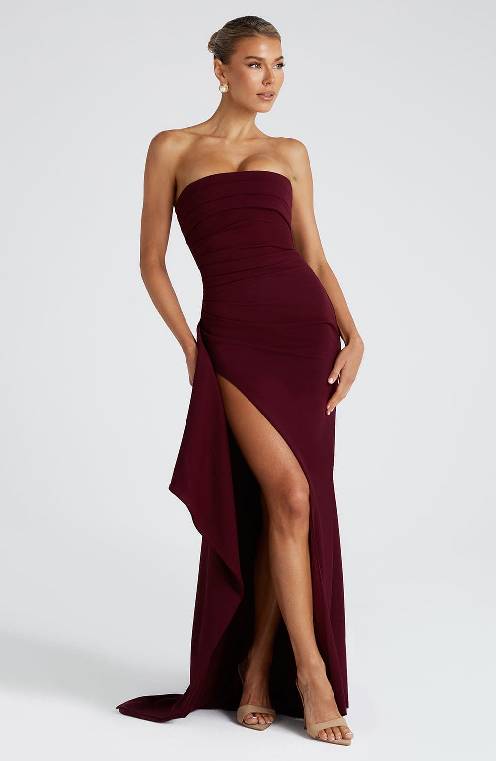 Pearson High-Slit Maxi Dress